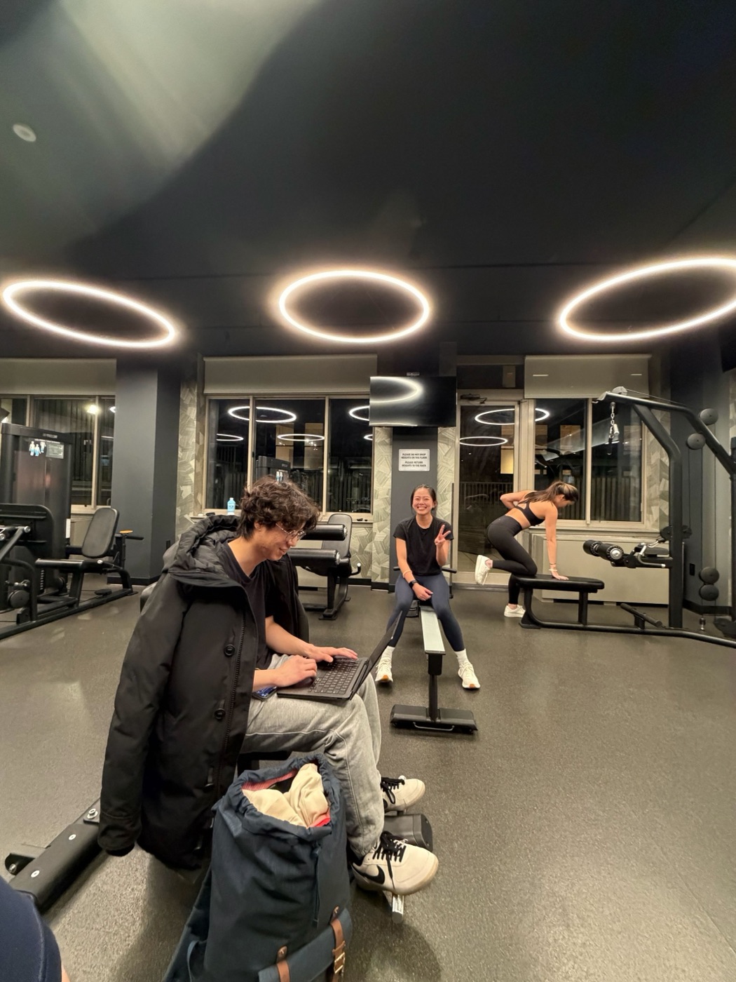Shipping from the gym between sets
