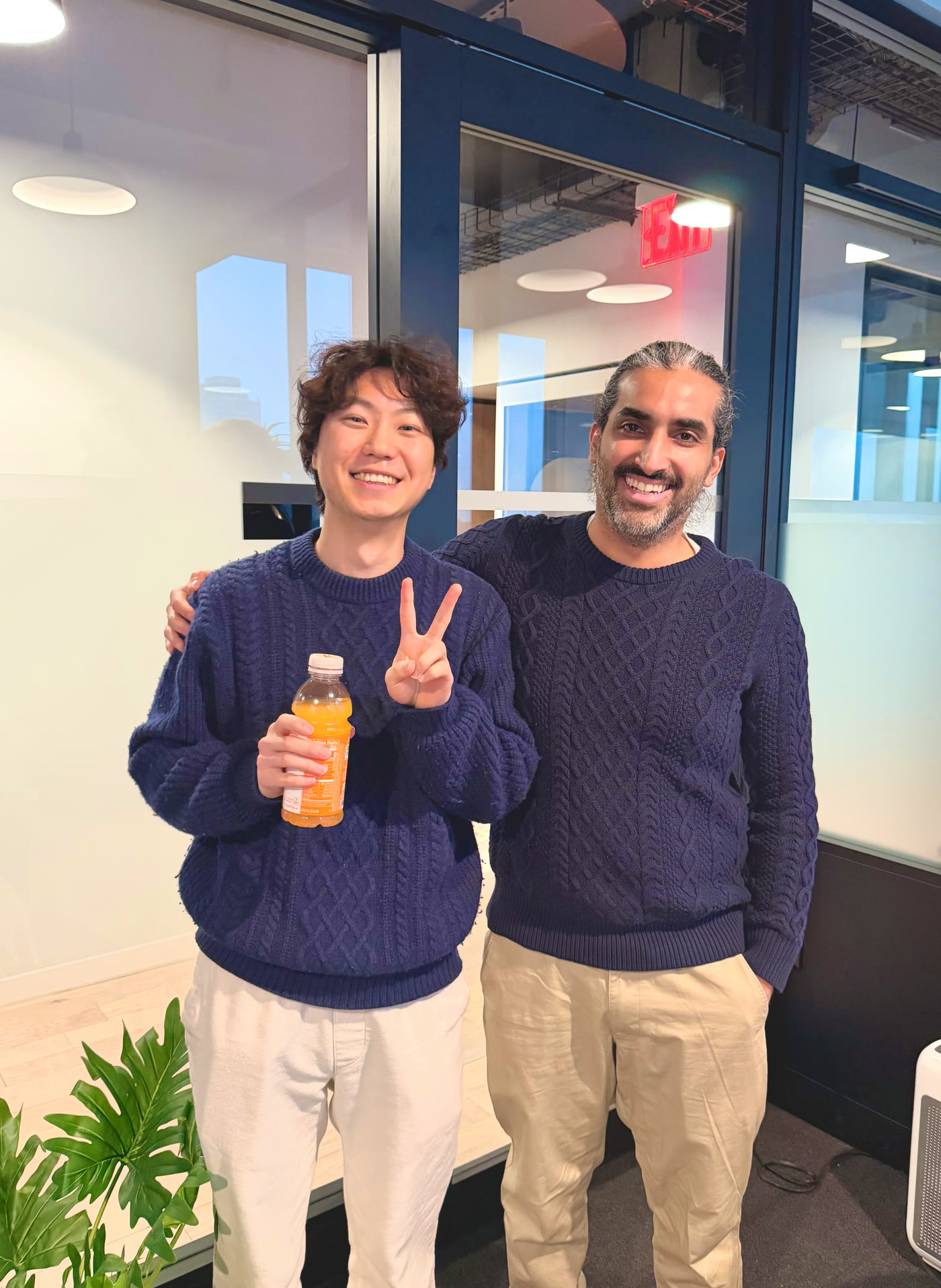 Two CPOHQ teammates together in the office